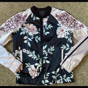 Guess Floral Bomber Jacket